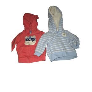 Carter's Just For You Newborn Zipper Hoodie 2 Pack